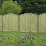 Tongue & Groove Arched Panel 180 x 180cm