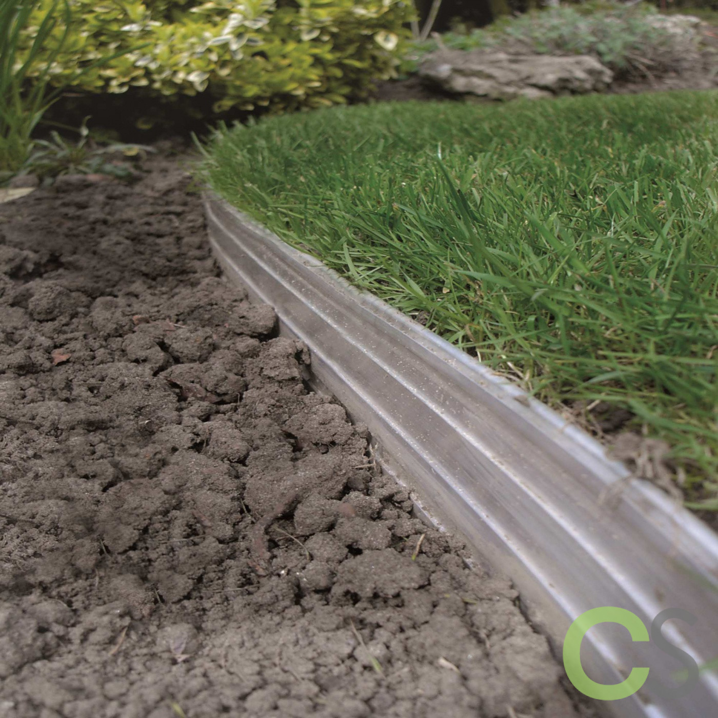 Rite Edge Edging Aluminium 100mm x 2.44m, Country Supplies